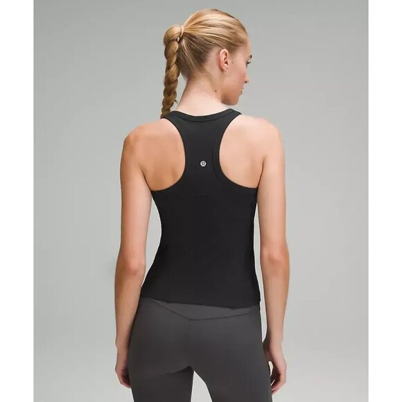 Lululemon Swiftly Tech High Neck Tank 2.0 Race Length Black Womens Athletic Top - Picture 5 of 5